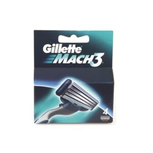 Gillette Mach 3 Recarga 4 Unidades