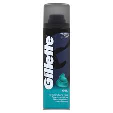 Gillette Gel Barbear Pele Sensível 200Ml