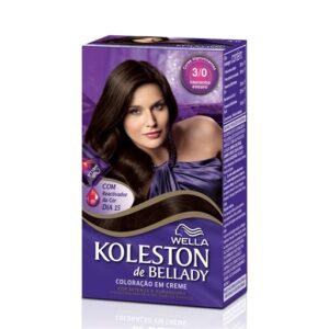 Koleston Wella Coloração 3/0 Castanho Escuro