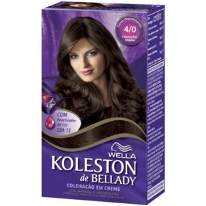 Koleston Wella Coloração 4/0 Castanho Médio
