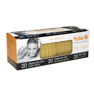 Pollie Caixa 20 Discos Cera Mel 400Gr