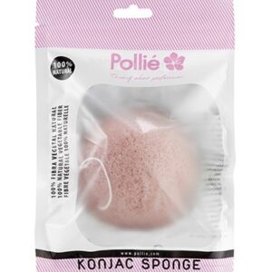 Pollie Esponja Konjac Rosa Natural