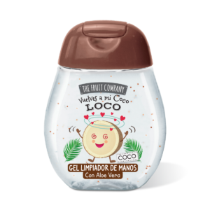 The Fruit Company Gel Limpeza Mãos Coco 45Ml
