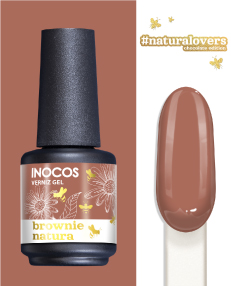 Inocos Verniz Gel Brownie Natura Lovers 15Ml