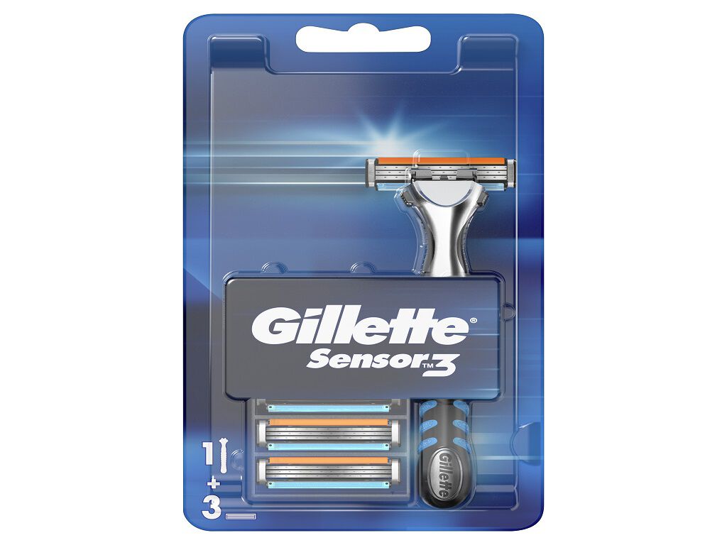 Gillette Sensor 3 + 3 Recargas