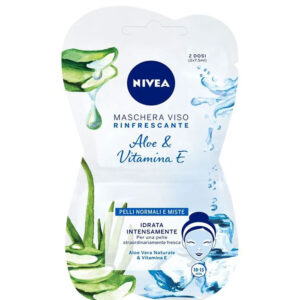 Máscara Facial Refrescante Nivea 2x7,5Ml