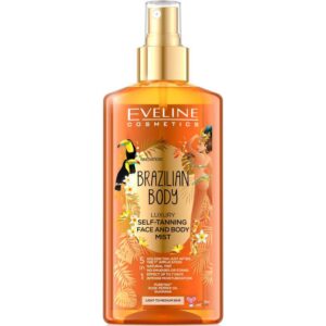 Spray Autobronzeador Rosto&Corpo Brazilian Body Eveline 150Ml