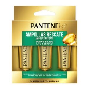 Pantene Ampolas Resgate Suave e Liso 3x15ml