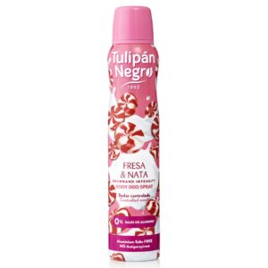 Tulipan Negro Desodorizante Morango/Nata Spray 200Ml