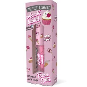 The Fruit Company Oleo Labial Morango/Nata