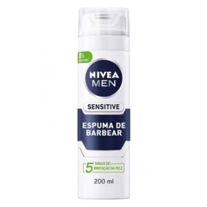 Nivea Espuma Barbear Pele Sensivel 200ml