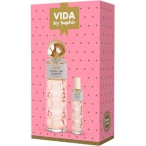 Saphir Eau De Parfum Vida 200ml + 30Ml