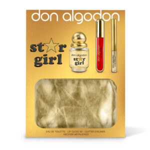 Don Algodon Star Girl EDT 30ml + Lipgloss + Eyeliner