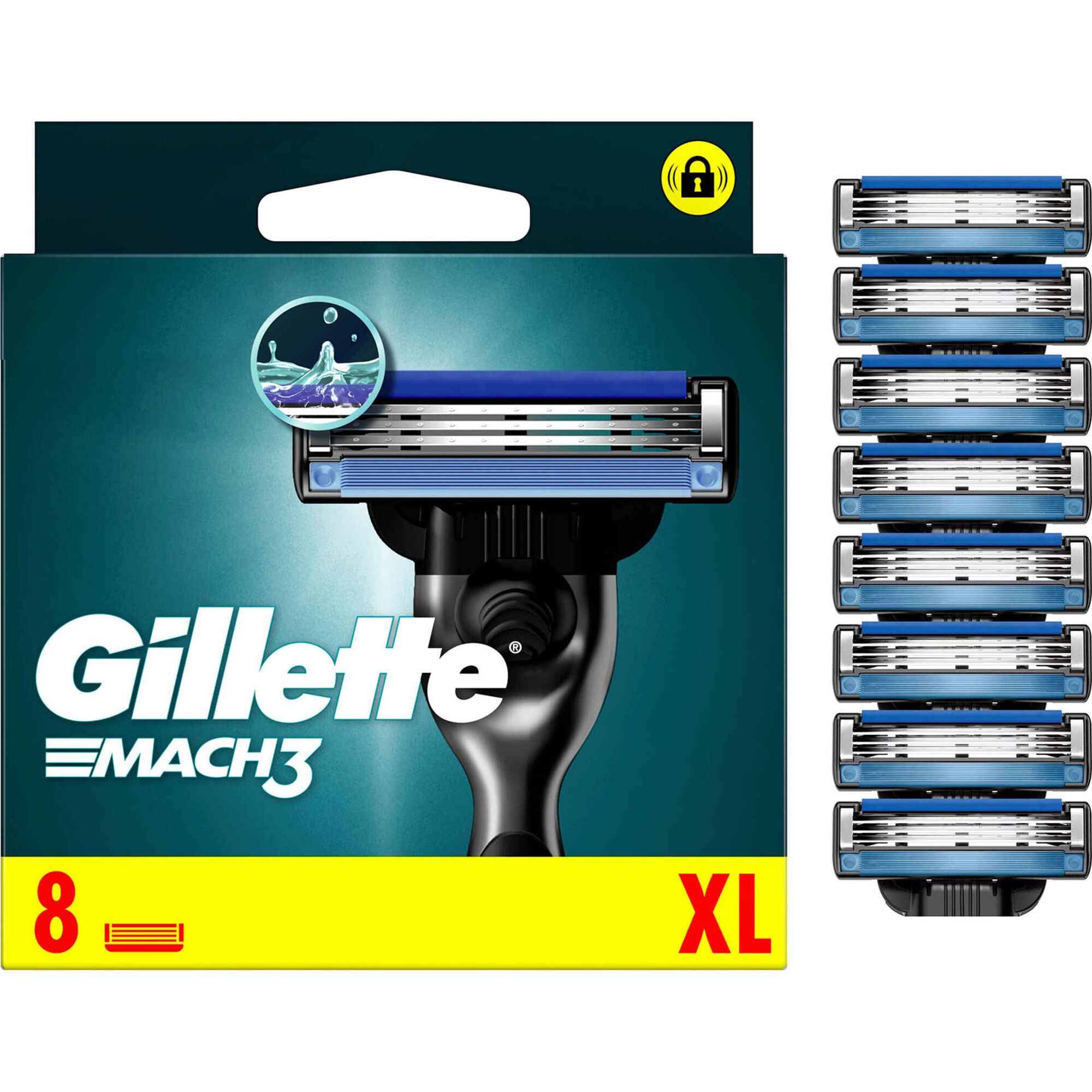 Gillette Mach 3 Recarga 8un